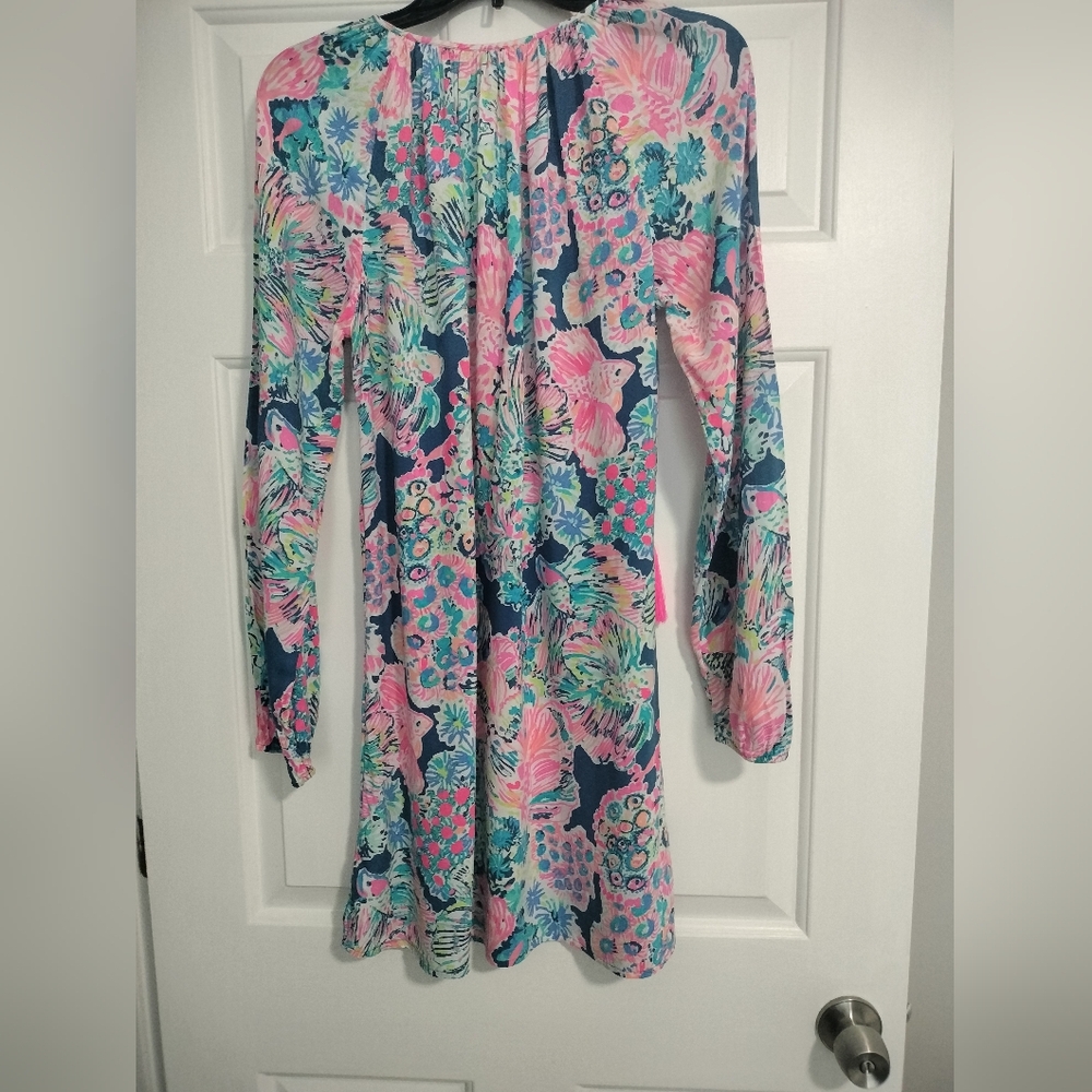 Lilly Pulitzer Eilla Dress Gypsra Pattern Size Medium